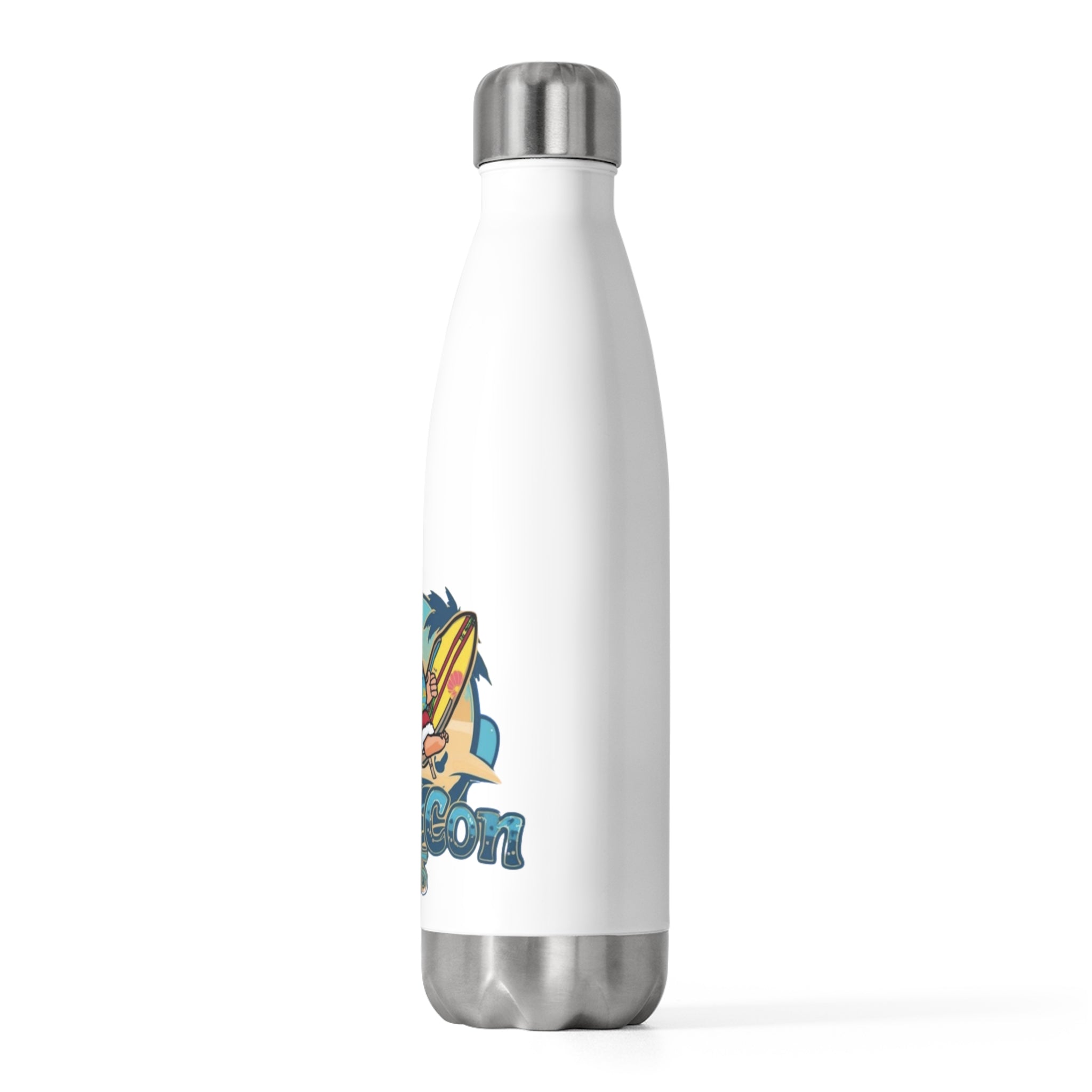 SantaCon Metal Water Bottle