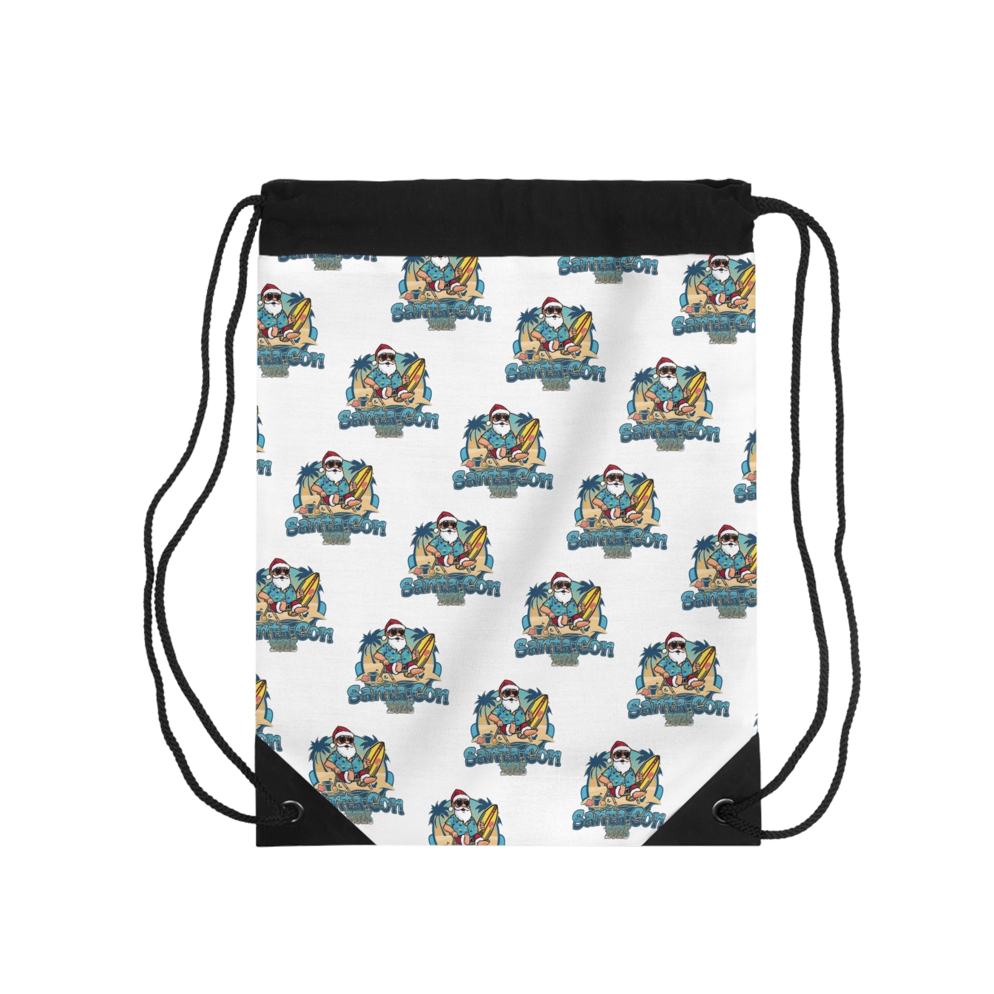 SantaCon Drawstring Bag