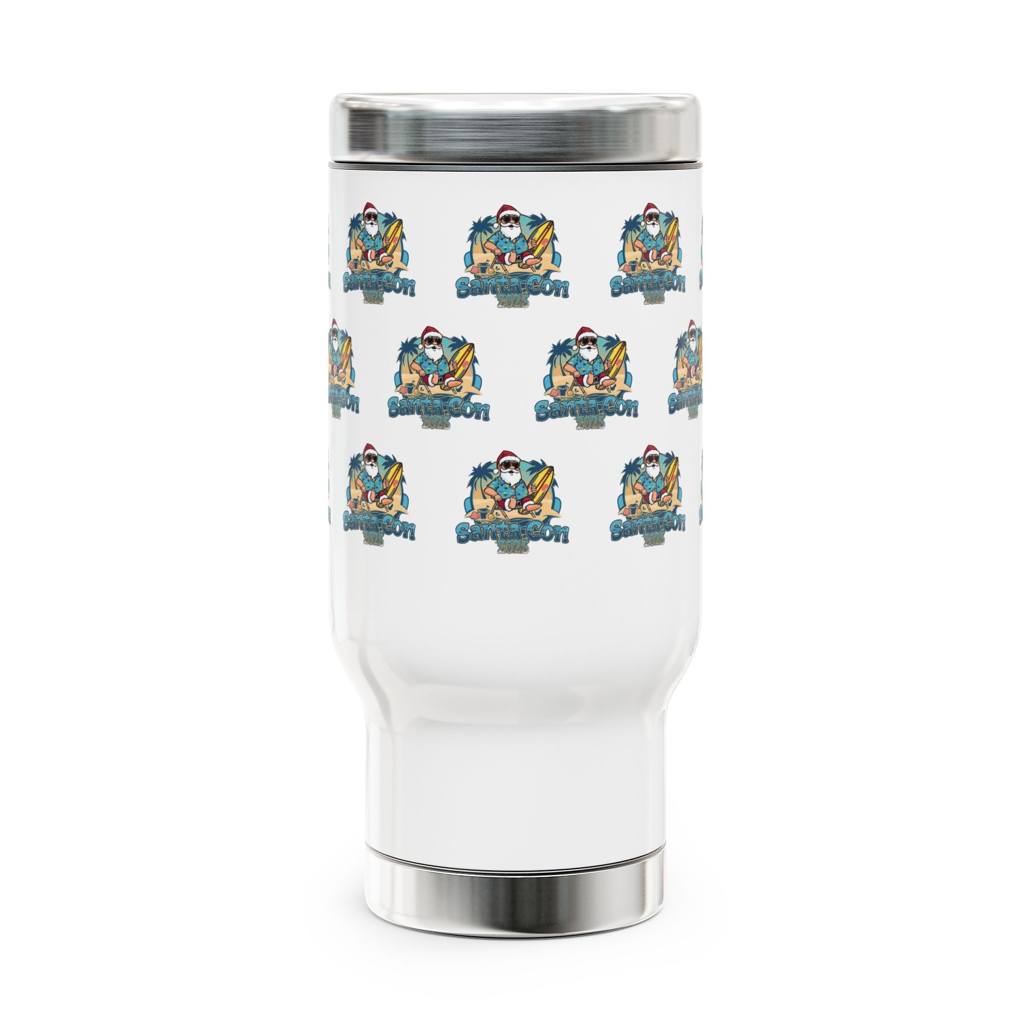 SantaCon Stainless Steel Coffee Mug