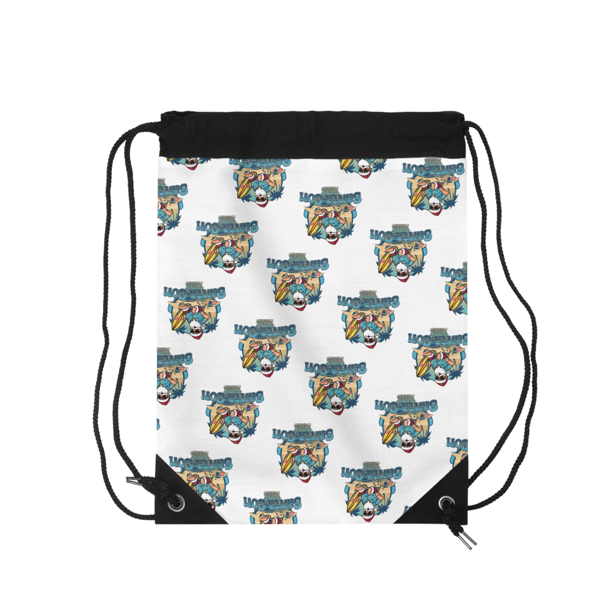SantaCon Drawstring Bag