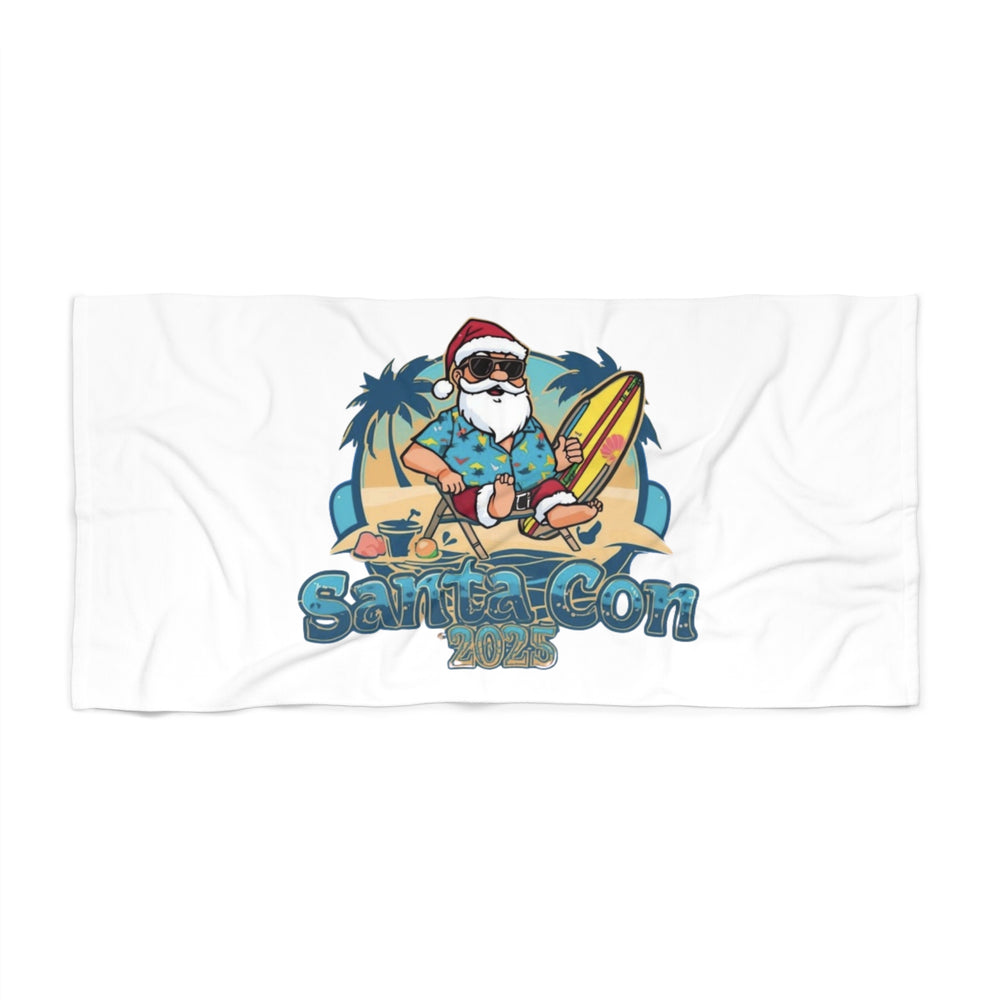 SantaCon Beach Towel