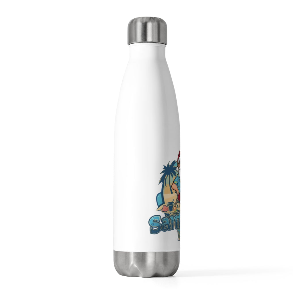 SantaCon Metal Water Bottle