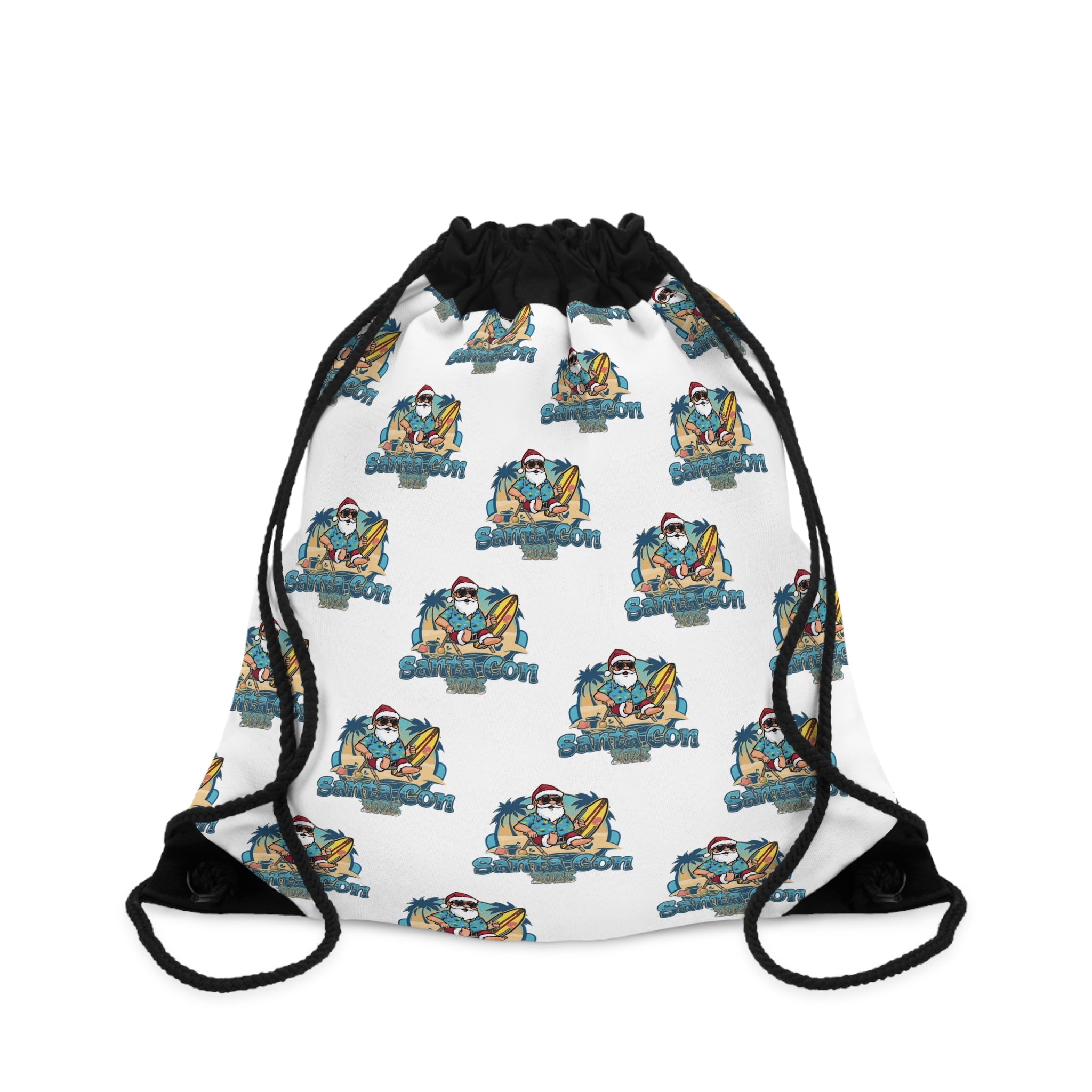 SantaCon Drawstring Bag