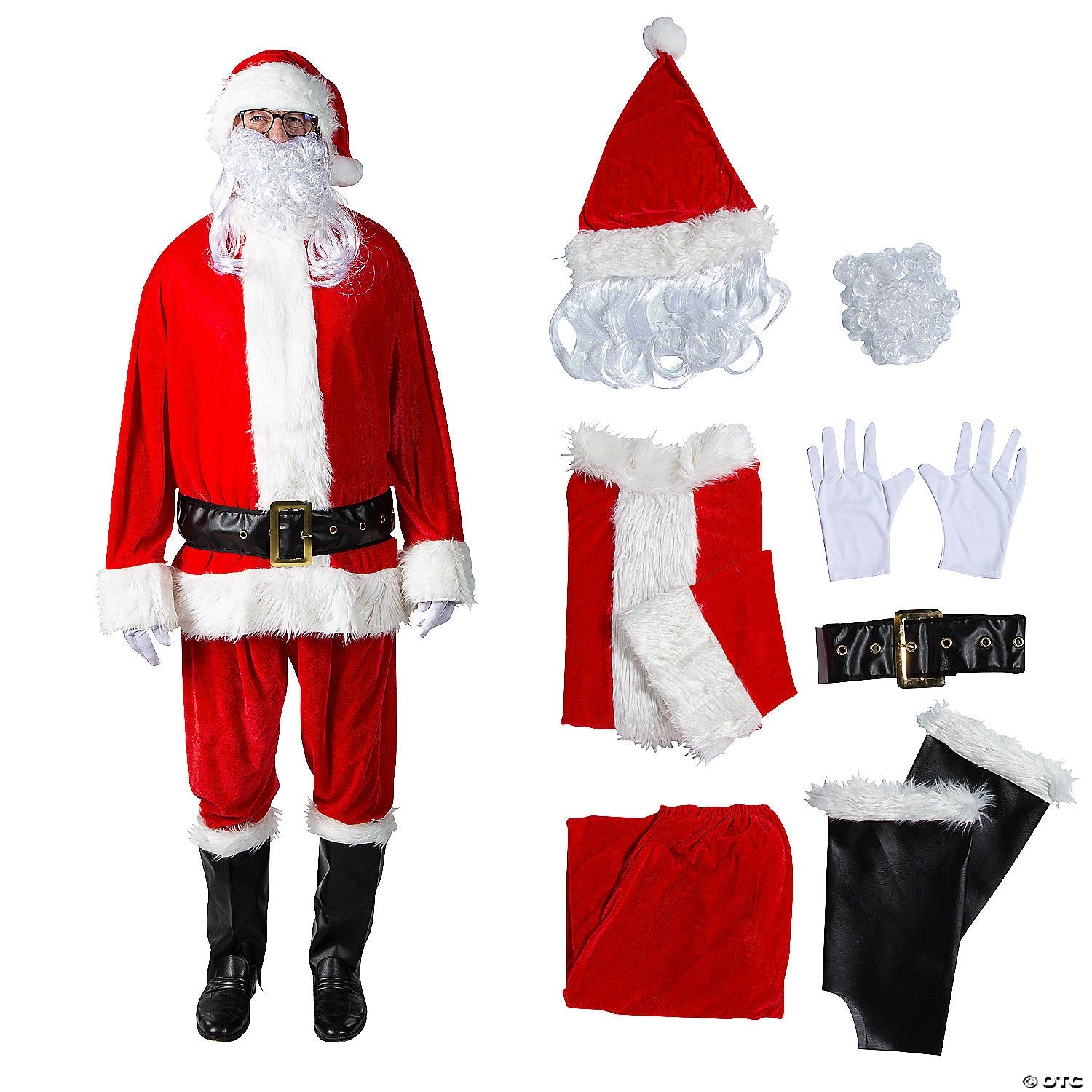 Adult Deluxe Santa Costume